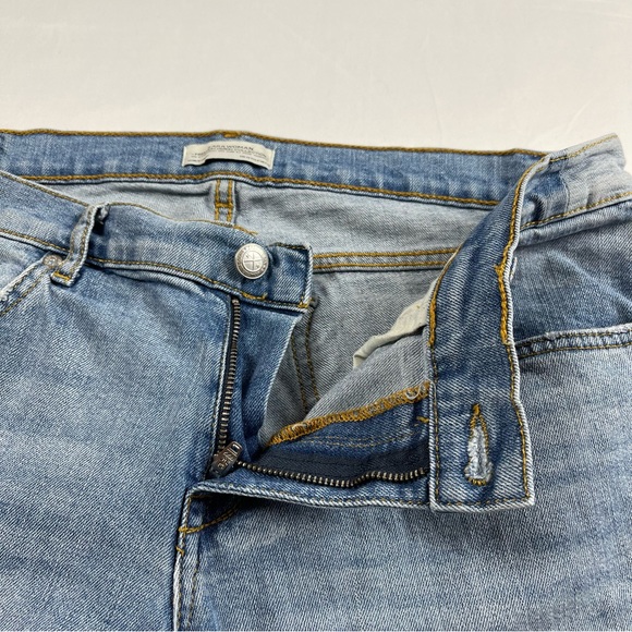 Zara Woman Premium Denim Collection Distressed Ripped Blue Jeans Women’s USA- 8 - Picture 9 of 16